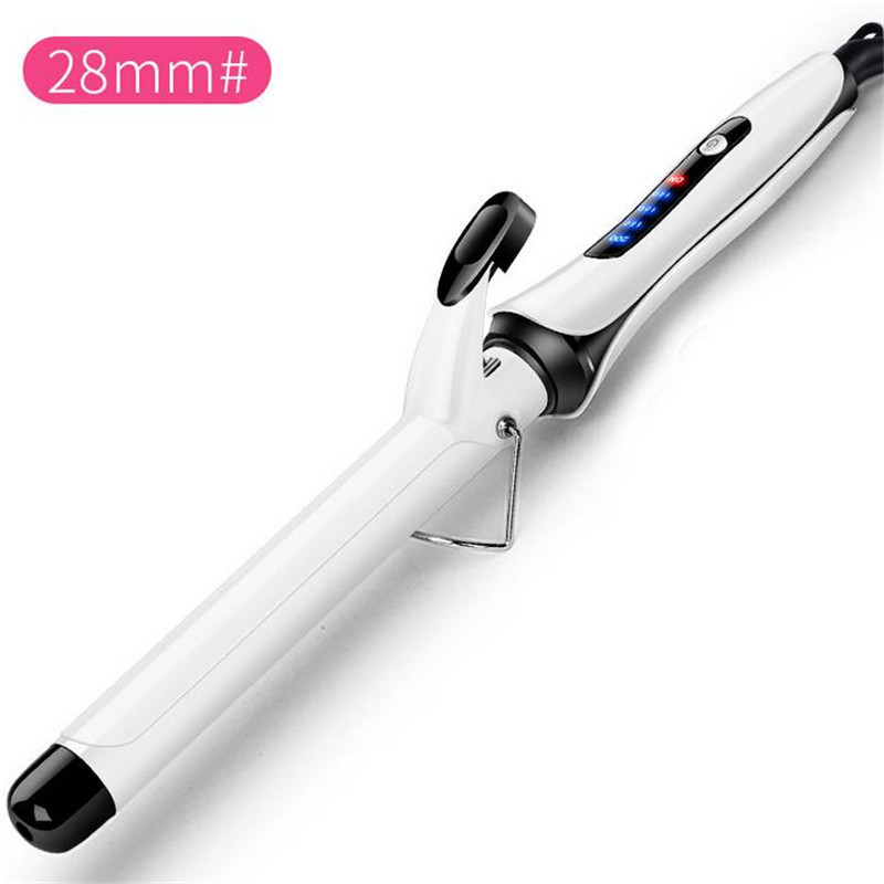 Új professzionális 9 mm-es 32 mm-es LCD elektromos kerámia hajcsavaró Hajsütővas görgős fürtök Wand Waver divatos hajformázó eszközök 2#