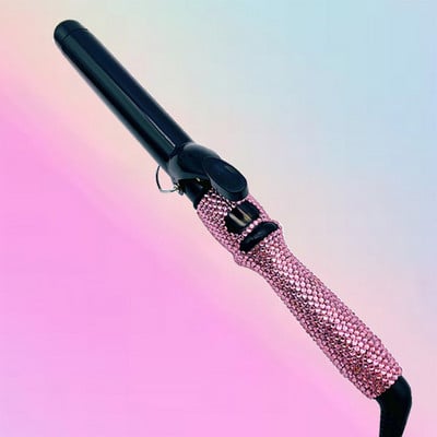 Hajsütővasak klipekkel Strasszkő hajsütőpálcák a hosszan tartó fürtökért vagy hullámokért modelador de cachos boucleur cheveux