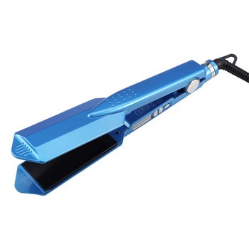 Ίσιωμα μαλλιών Εργαλείο styling μαλλιών Professional Flat Iron 11/4 Nano Titanium 450F Θερμοκρασία Μπλε σίδερο για μπούκλες