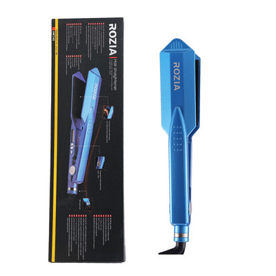 Ίσιωμα μαλλιών Εργαλείο styling μαλλιών Professional Flat Iron 11/4 Nano Titanium 450F Θερμοκρασία Μπλε σίδερο για μπούκλες