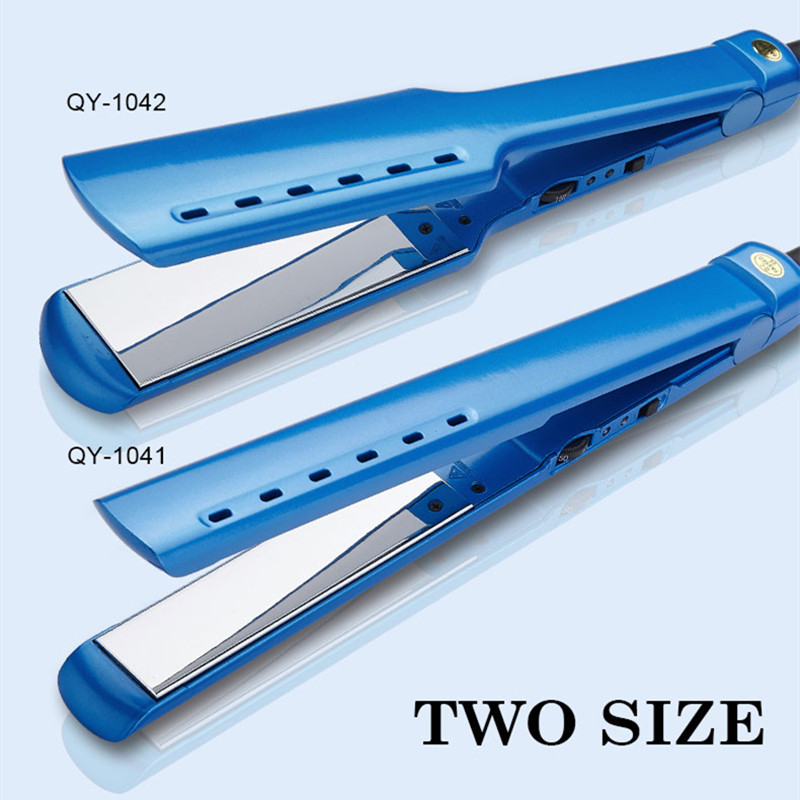 Placă de îndreptat rotativă 3D Fier de călcat profesional PTC pentru coafat Fier de călcat plat cu încălzire rapidă Fier de călcat cu plăci de încălzire din aliaj de titan