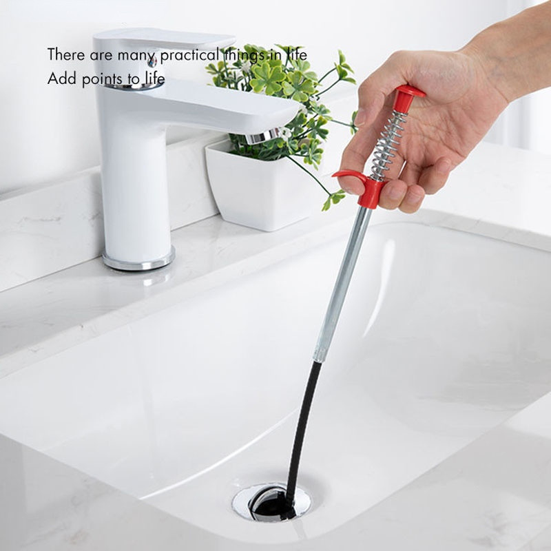 90 cm tühjendusmadu vedrutoru süvendustööriist süvendusploki eemaldaja äravooluummistuse tööriist köögivalamu kanalisatsiooni puhastamiseks veevalamu jaoks