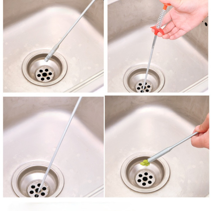 90 cm tühjendusmadu vedrutoru süvendustööriist süvendusploki eemaldaja äravooluummistuse tööriist köögivalamu kanalisatsiooni puhastamiseks veevalamu jaoks