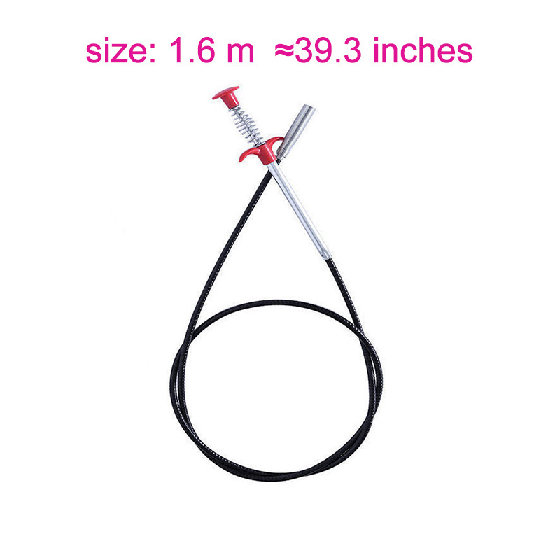 90 cm tühjendusmadu vedrutoru süvendustööriist süvendusploki eemaldaja äravooluummistuse tööriist köögivalamu kanalisatsiooni puhastamiseks veevalamu jaoks