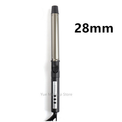 Naujas 19 mm 32 mm profesionalus LED temperatūros ekranas Keraminis plaukų suktukas, garbanojimo geležies ritininis garbanos lazdelės bangavimas plaukų formavimo įrankis 2#