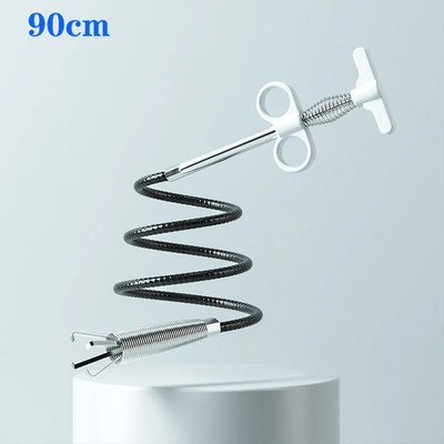 60-inčni alat za odčepljivanje opružne cijevi odvoda sudopera Alat za jaružanje Čišćenje kanalizacije Deblokator Alati za čišćenje kuhinje i kupaonice