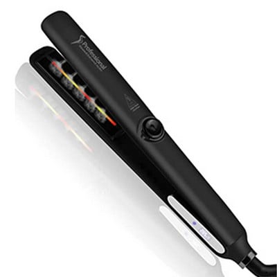 Fier de călcat plat cu abur cu infraroșu, ondulator, salon profesional, temperatură reglabilă din ceramică pentru îngrijirea părului și coafarea părului