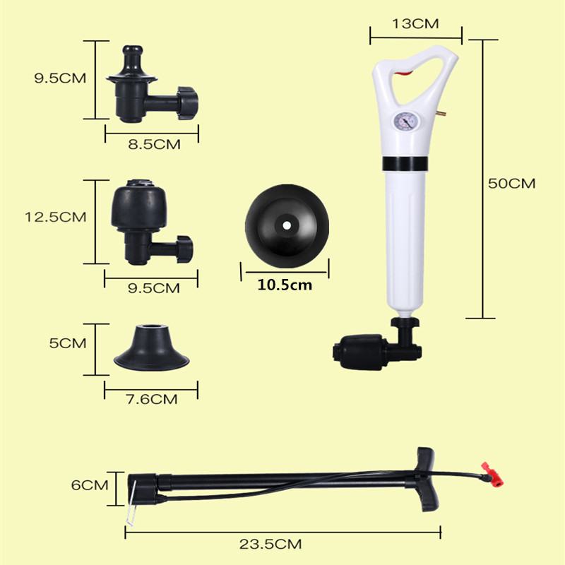 Vamzdžių žemsiurbė Atblokuoti vamzdynų valymas kanalizacijos mašina virtuvė kriauklė vonios kambarys tualetas santechnika buitinė artefaktai Riool Ontstopper