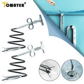 160/200/300cm deblokator kanalizacijskih cijevi Alat za jaružanje cijevi zmijske opruge za kupaonicu Kuhinja Kosa Kanalizacijski umivaonik Alati za čišćenje cjevovoda