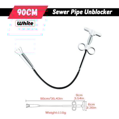 160/200/300cm deblokator kanalizacijskih cijevi Alat za jaružanje cijevi zmijske opruge za kupaonicu Kuhinja Kosa Kanalizacijski umivaonik Alati za čišćenje cjevovoda