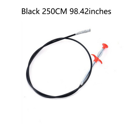 Višenamjenski alat za jaružanje cijevi, savitljivi odvodni svrdlo, kandža za čišćenje dlaka za kanalizaciju, hvatač s oprugom, alat za jaružanje cijevi