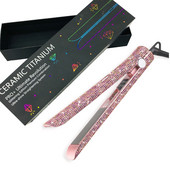 Crystal glačalo za kosu Brzo zagrijavanje Profesionalna turmalinska keramička ploča za grijanje Alati za oblikovanje kose