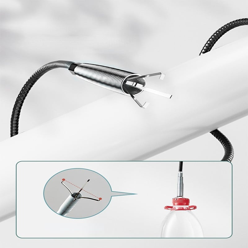 Csatornacső-feloldó Snake Spring Pipe kotrási eszköz Konyha Fürdőszoba Csatornatisztító szerszám Konyhai tartozékok60/90/160cm