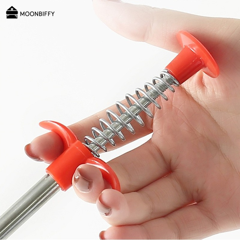 1Pc.60/90/160/250cm opruga crijeva na uvlačenje s četiri čeljusti Grabber odvodna zmija opruga cijev Alat za jaružanje Dredge Unblocker Alati za odvod