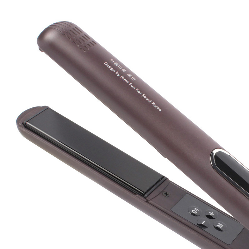 Placă ceramică pentru îndreptat părul 450F MCH Fier de călcat plat cu încălzire rapidă pentru coreeană Poate fi folosită Keratina uscată și umedă Instrumente de coafare a părului