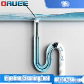 Deblocator de țevi de canalizare 60/90/160CM Dispozitiv de dragare a țevii cu arc de șarpe Instrument pentru bucătărie, baie, pentru păr, chiuvetă, instrumente de curățare a conductelor