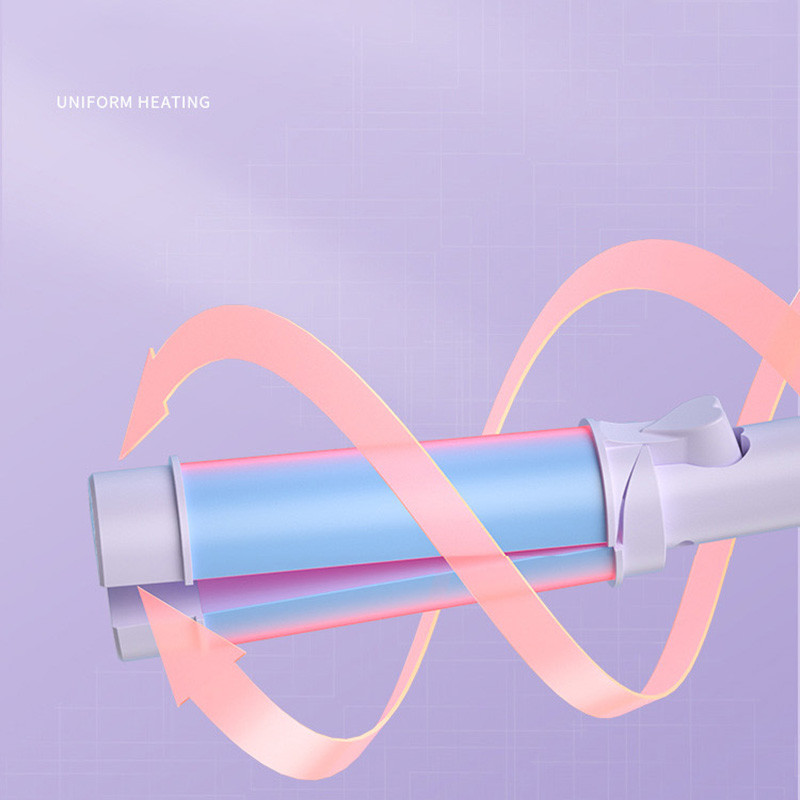 SONOFLY 40 mm 2 u 1 uvijač za kosu, keramički uređaj za ravnanje kose LCD, 4 temperaturne višenamjenske modne alatke za oblikovanje JF-401