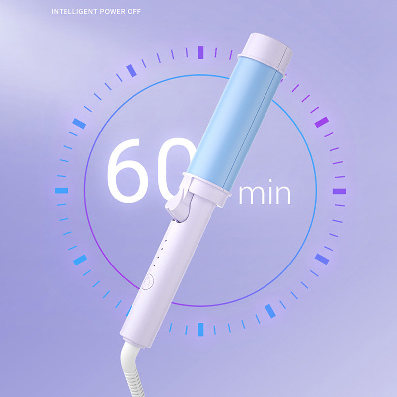 SONOFLY 40 mm 2 u 1 uvijač za kosu, keramički uređaj za ravnanje kose LCD, 4 temperaturne višenamjenske modne alatke za oblikovanje JF-401