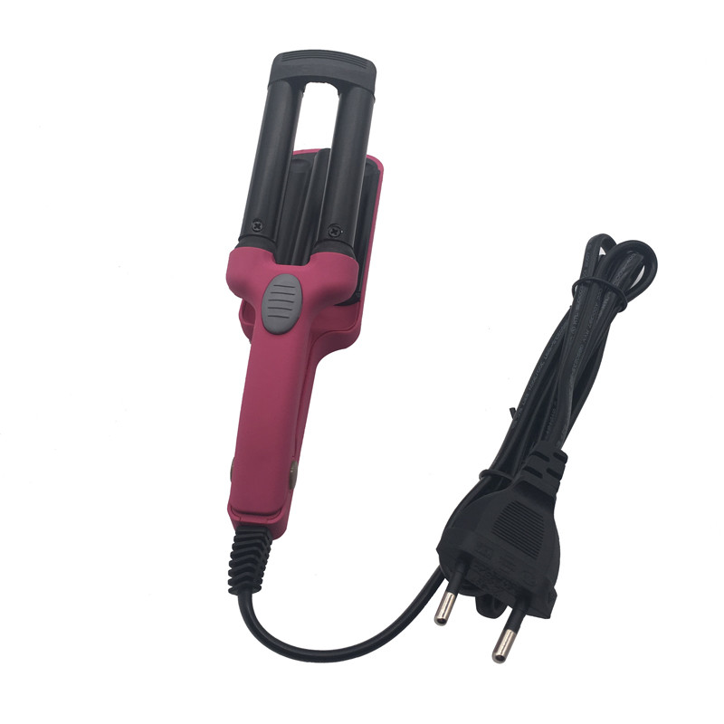 2017 Profesionalus plaukų garbanojimo aparatas trijų cilindrų suktukai mini trijų vamzdelių