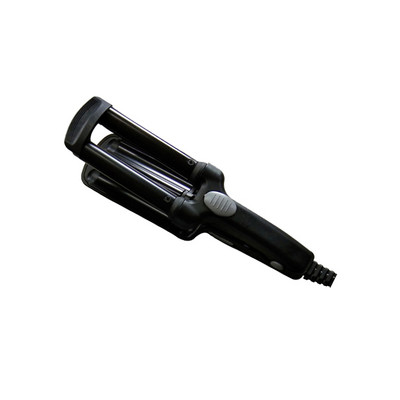 Mini ondulator de păr cu triplu butoi Fier de ondulat profesional Fier de călcat ondulat de păr Fier electric de ondulare Salon Wave Roller Coafarea părului