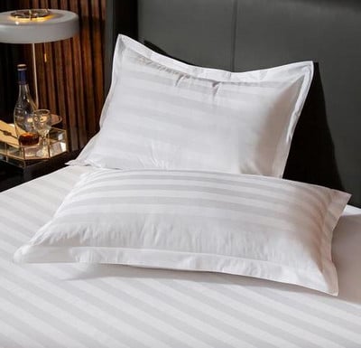 2db/Szett Luxus 100% Egypt Cotton Embroidery 5 csillagos Hotel Párnahuzatok párnahuzat Fehér párnahuzat egy pár 50*80 55*85cm