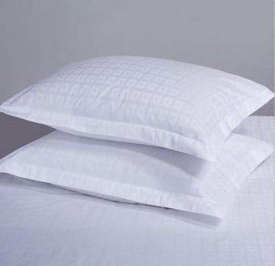 2db/Szett Luxus 100% Egypt Cotton Embroidery 5 csillagos Hotel Párnahuzatok párnahuzat Fehér párnahuzat egy pár 50*80 55*85cm