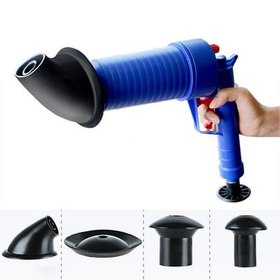 Dragă țevi canalizare dragă toaletă instrument de uz casnic țeavă de dragare de înaltă presiune a blocat un pistol prin artefact Deblocator de canalizare