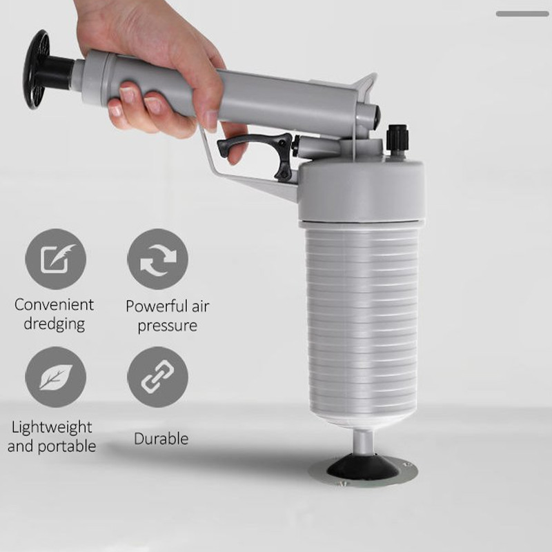 Dragă țevi canalizare dragă toaletă instrument de uz casnic țeavă de dragare de înaltă presiune a blocat un pistol prin artefact Deblocator de canalizare