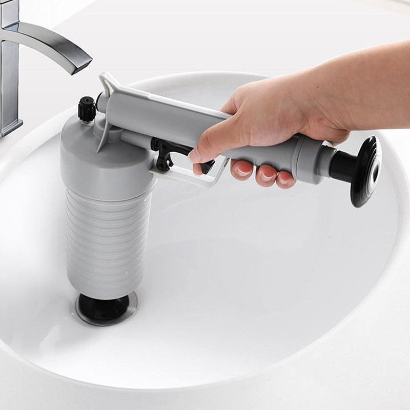 Dragă țevi canalizare dragă toaletă instrument de uz casnic țeavă de dragare de înaltă presiune a blocat un pistol prin artefact Deblocator de canalizare