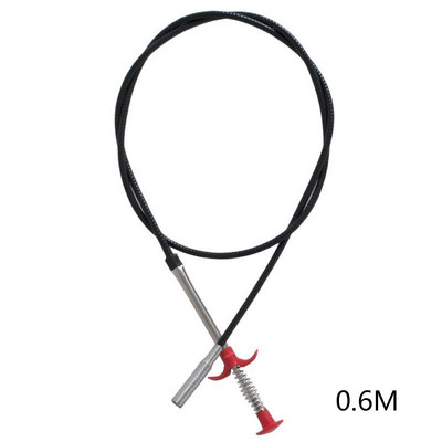 0,6/2/3M Alat za deblokiranje kanalizacijskih cijevi Snake Spring Pipe Alat za jaružanje za kupaonicu Kuhinja Kosa Kanalizacijski umivaonik Alati za čišćenje cjevovoda