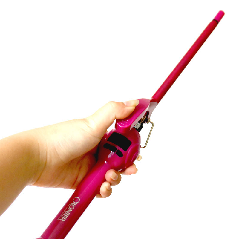 Max 980℉Profesionalios plaukų suktukų žnyplės LCD skaitmeninės lazdelės garbanojimo plaukams geležies banguotos bangos formavimo įrankiai 9mm/13mm 110-240v