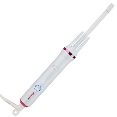 SONOFLY 9mm automatinis plaukų suktukas 3 temperatūros reguliuojamos lazdelės bangos kriaušės gėlės garbanojimo geležis Profesionalūs formavimo įrankiai SH-8608