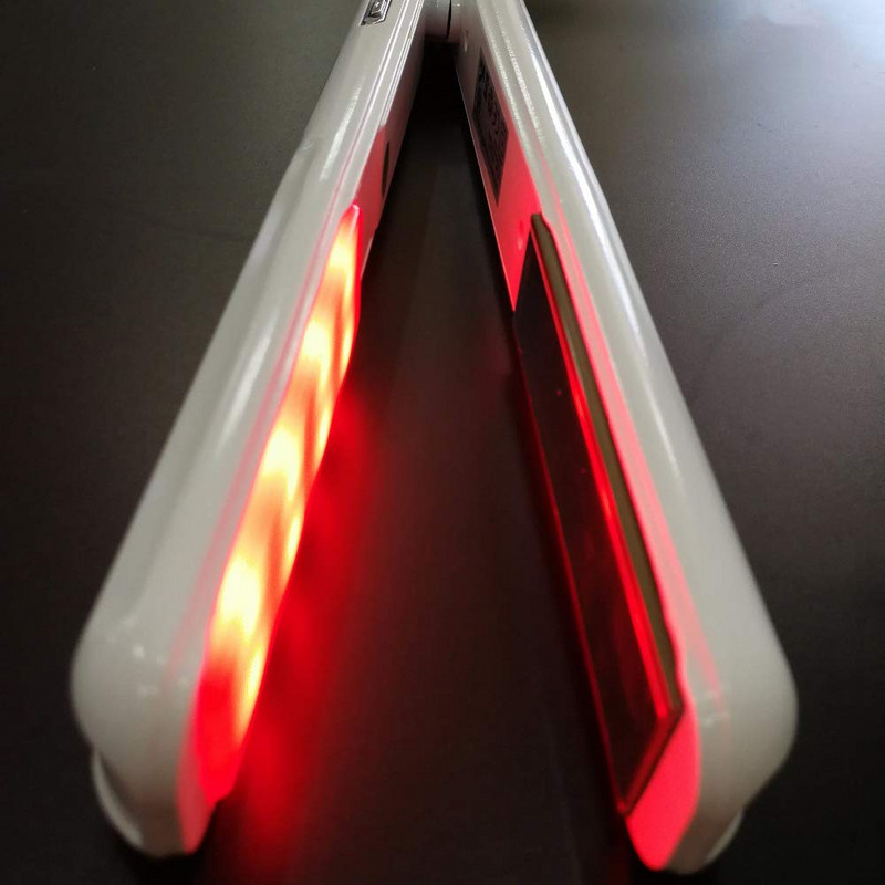 Šalto plokščio geležies plaukų priežiūros formavimo priemonė plaukų priežiūros priemonė Pažeistų plaukų taisymas Ultragarsinis infraraudonųjų spindulių garų plaukų tiesintuvas