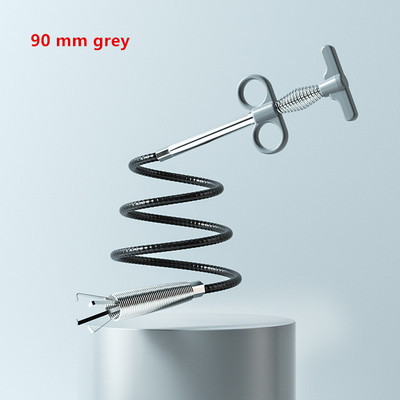 60/90/160 cm kanalizacijos vamzdžių atblokavimo priemonė Snake Spring Pipe gilinimo įrankis vonios kambariui virtuvėje Plaukų kanalizacijos kriauklės vamzdynų valymo įrankiai