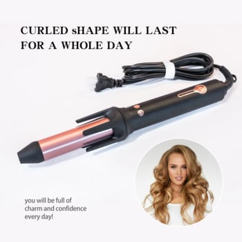 Σίδερο για μπούκλες Νέα μόδα Αυτόματο σίδερο για μπούκλες Γρήγορη θερμότητα Κεραμικά ρολά για τα μαλλιά Μηχάνημα Hair Waver Wand Professional σίδερο για μπούκλες