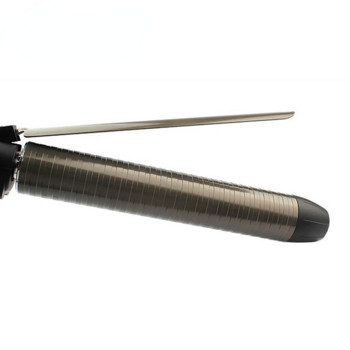 Въртяща се маша Професионална керамична маша за коса LED пръчка Маши Инструменти за оформяне на коса 240V EU Socket