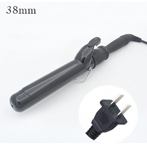 Keraminis plaukų suktukas 38 mm plaukų formavimo įrankiai LCD garbanojimo geležis Skaitmeninės magiškos garbanojimo lazdelės lygintuvai