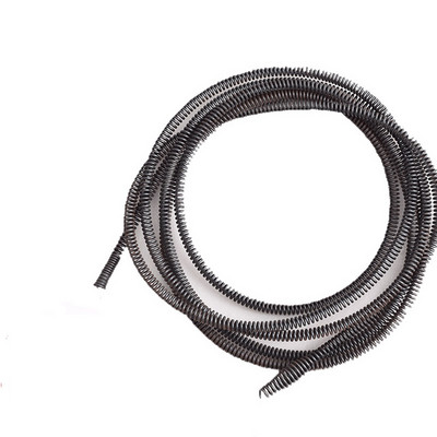 Kanalizacijos gilinimo spyruoklinis elektrinis gręžtuvas kanalizacijos valytuvas mašinos prailginimas kanalizacijos vamzdžių žemsiurbės valymo spyruokliniai vamzdynų valymo įrankiai