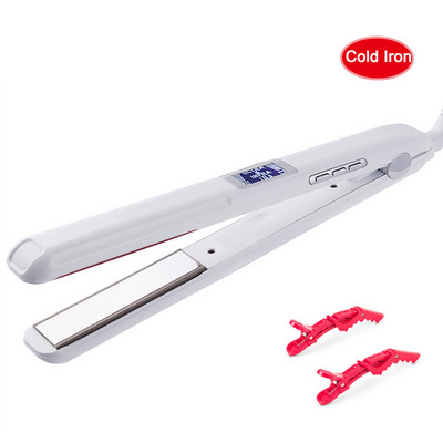Professzionális Cold Flat Iron Hajkezelő Styler Therapy kondicionáló eszköz A sérült haj helyreállítása Ultrahangos infravörös vasalók