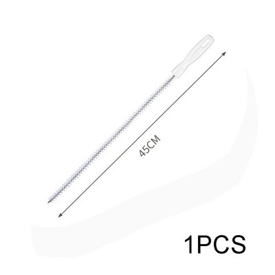 45 cm vamzdžių gilinimo šepetys vonios kambarys virtuvės plaukų kanalizacijos kriauklė šalinanti kanalizacijos šlavimo mašina, lankstus valiklis užsikimšimo kištuko skylių šalinimo įrankis