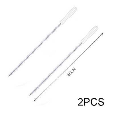 45 cm vamzdžių gilinimo šepetys vonios kambarys virtuvės plaukų kanalizacijos kriauklė šalinanti kanalizacijos šlavimo mašina, lankstus valiklis užsikimšimo kištuko skylių šalinimo įrankis