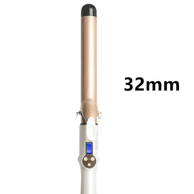 Elektromos professzionális 22mm-es 28mm-es 32mm-es 38mm-es kerámia hajcsavaró LCD hajsütő görgős fürtök pálca Waver divatformázó eszközök 2#