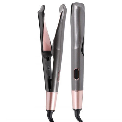 Alisador e ondulador de cabelo 2 em 1, eletrico profissional chapinha utensílios modeladores de cerâmica