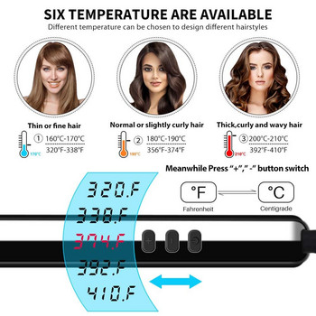 Βούρτσα ισιώματος μαλλιών 2021 Ηλεκτρική ζεστή χτένα ισιώματος Οθόνη LCD Θερμαντικό σίδερο μαλλιών χτένα ισιώματος ανδρική βούρτσα για γένια