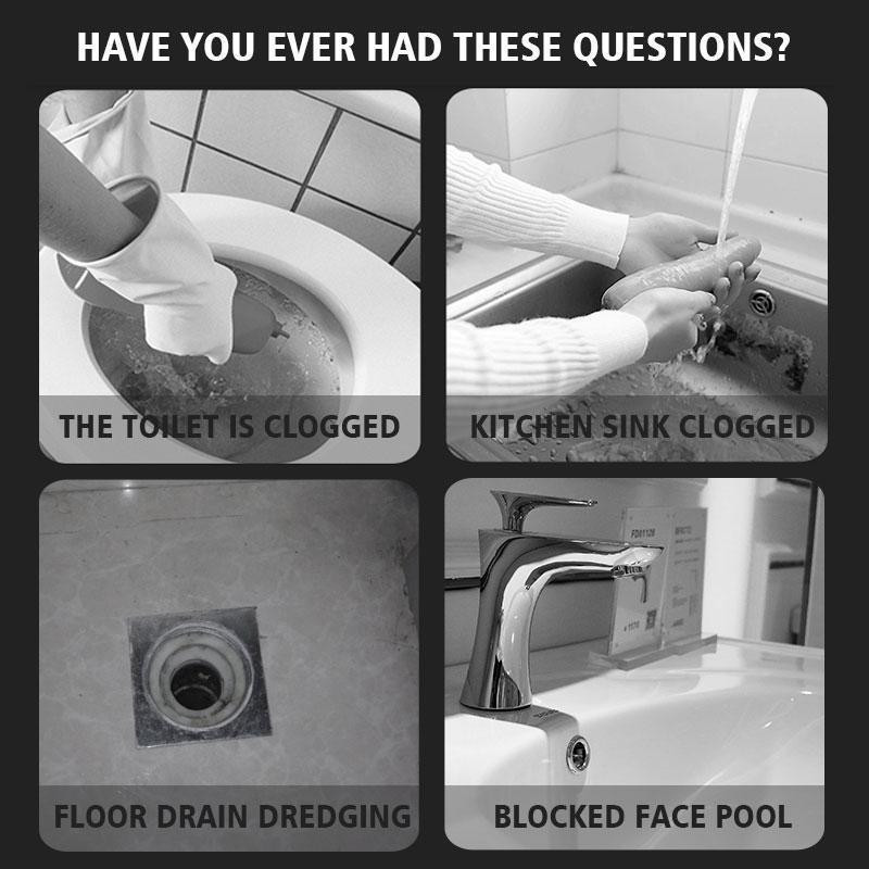 Kriauklės užsikimšimo šalinimo priemonė kabliukas Vonios grindys Kanalizacijos žemsiurbė virtuvė Vonios kambarys Pašalinti kanalizacijos užsikimšimą Plastikinis kablio žemsiurbės valymo įrankis