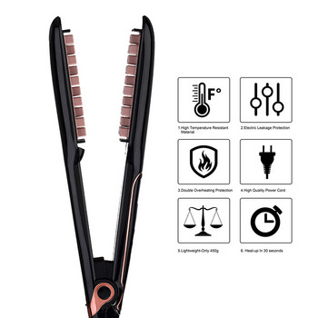 SONOFLY Anion Care Маша за коса Electric Corn Perm Splint Hair Fluffy LCD Display 120℃-230℃ Wand Wavers Маша Home JF-685