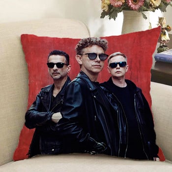 Калъфка за възглавница D-depeche Mode Калъфки за възглавници за легло Възглавници Калъфка за кола Диван 45x45 Възглавници Декоративни 45*45 Калъфки за възглавници