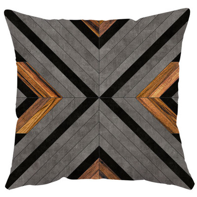 Ins Stripe Lattice geomeetriline padjapüür Magamistoa Diivani Padjapüür 45x45cm Kohandatud lühike plüüs ruudukujuliste padjapüüride sisustus