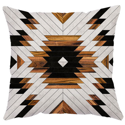 Ins Stripe Lattice geomeetriline padjapüür Magamistoa Diivani Padjapüür 45x45cm Kohandatud lühike plüüs ruudukujuliste padjapüüride sisustus