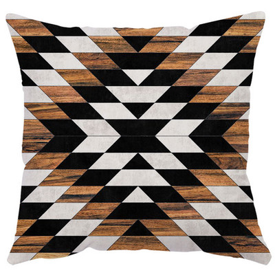 Ins Stripe Lattice geomeetriline padjapüür Magamistoa Diivani Padjapüür 45x45cm Kohandatud lühike plüüs ruudukujuliste padjapüüride sisustus